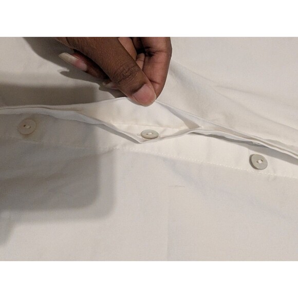 J. Jill NWT White Shirt Collection - Long Sleeve Button-up - Size Large - Picture 13 of 13